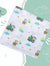 Muslin small towel / burp cloth -Blushing bears