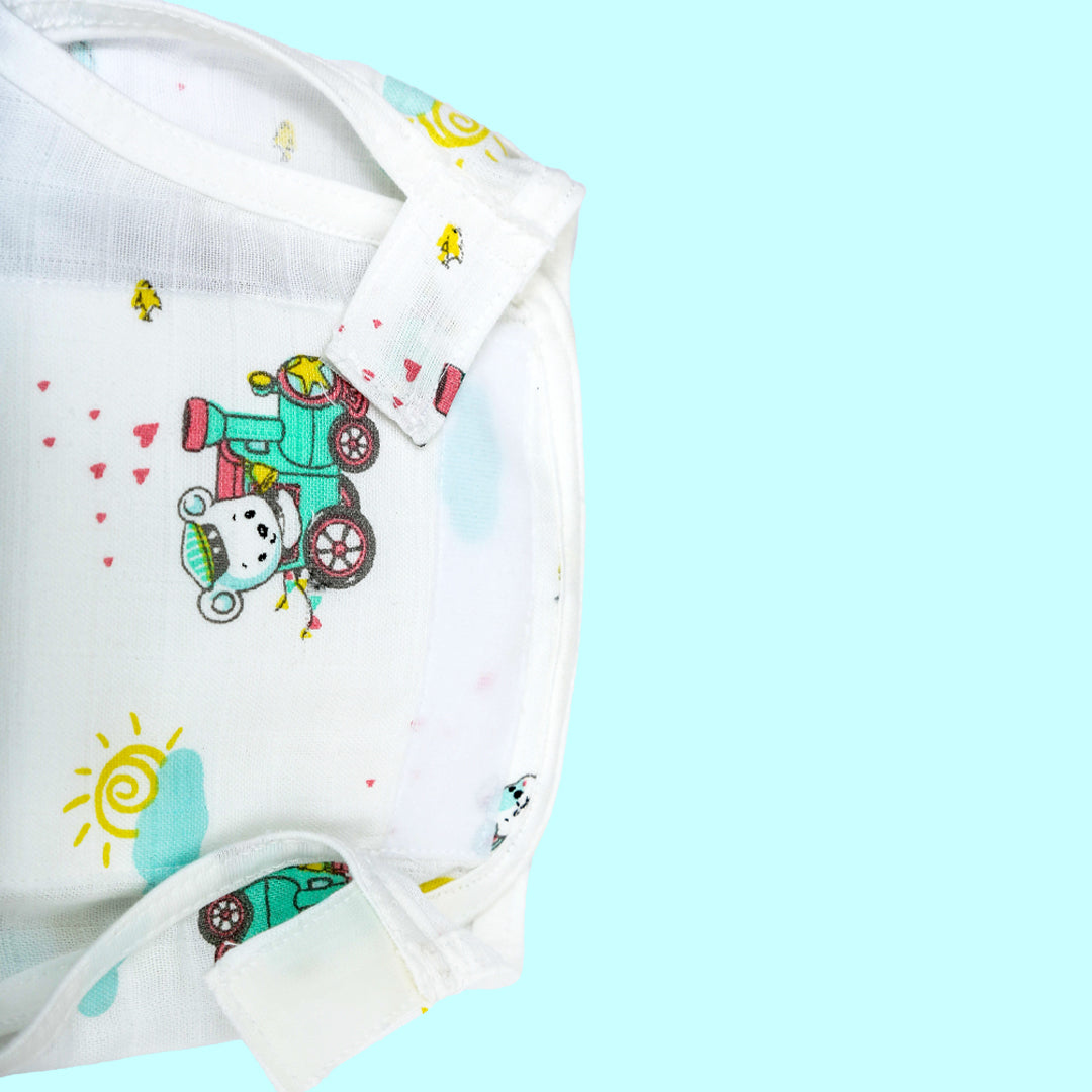 Velcro Nappy - Blushing bears - Assorted pack of 3