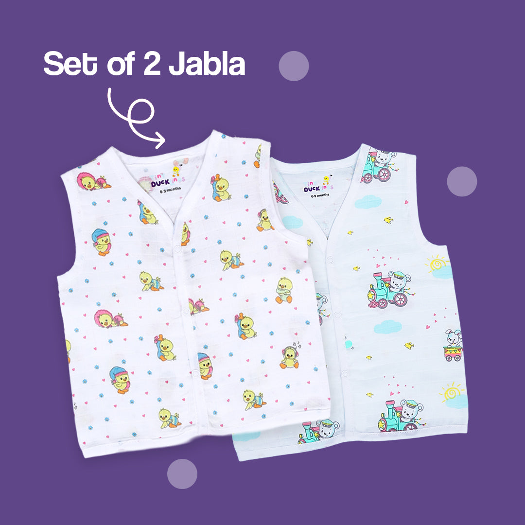 Muslin Jablas -set of 2
