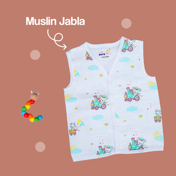 Blushing bears - Muslin jabla