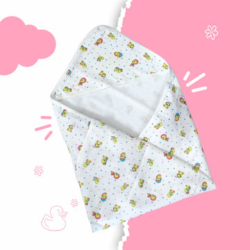Little Fluffs - Receiving Blanket with Hood
