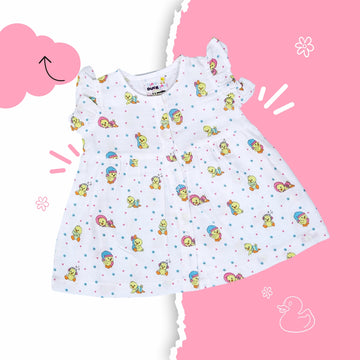 Little Fluffs Muslin Frock